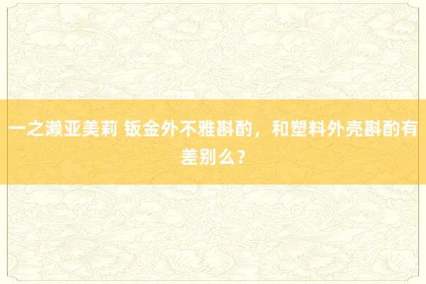 一之濑亚美莉 钣金外不雅斟酌，和塑料外壳斟酌有差别么？