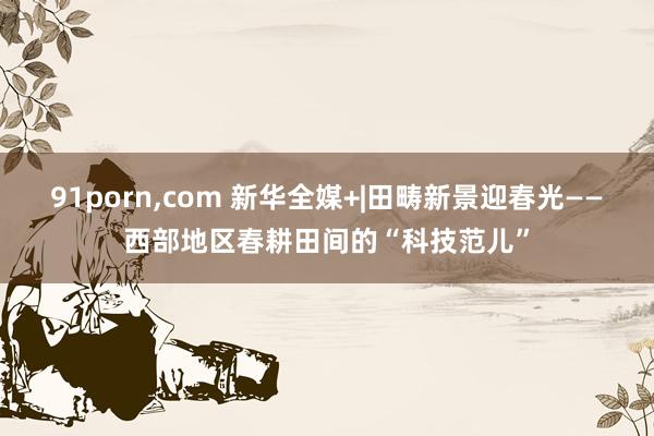91porn，com 新华全媒+|田畴新景迎春光——西部地区春耕田间的“科技范儿”