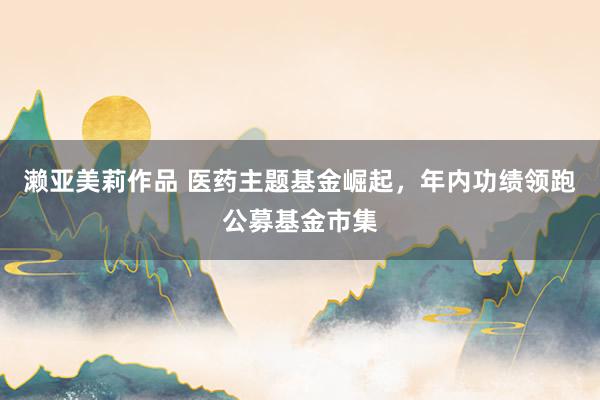 濑亚美莉作品 医药主题基金崛起，年内功绩领跑公募基金市集